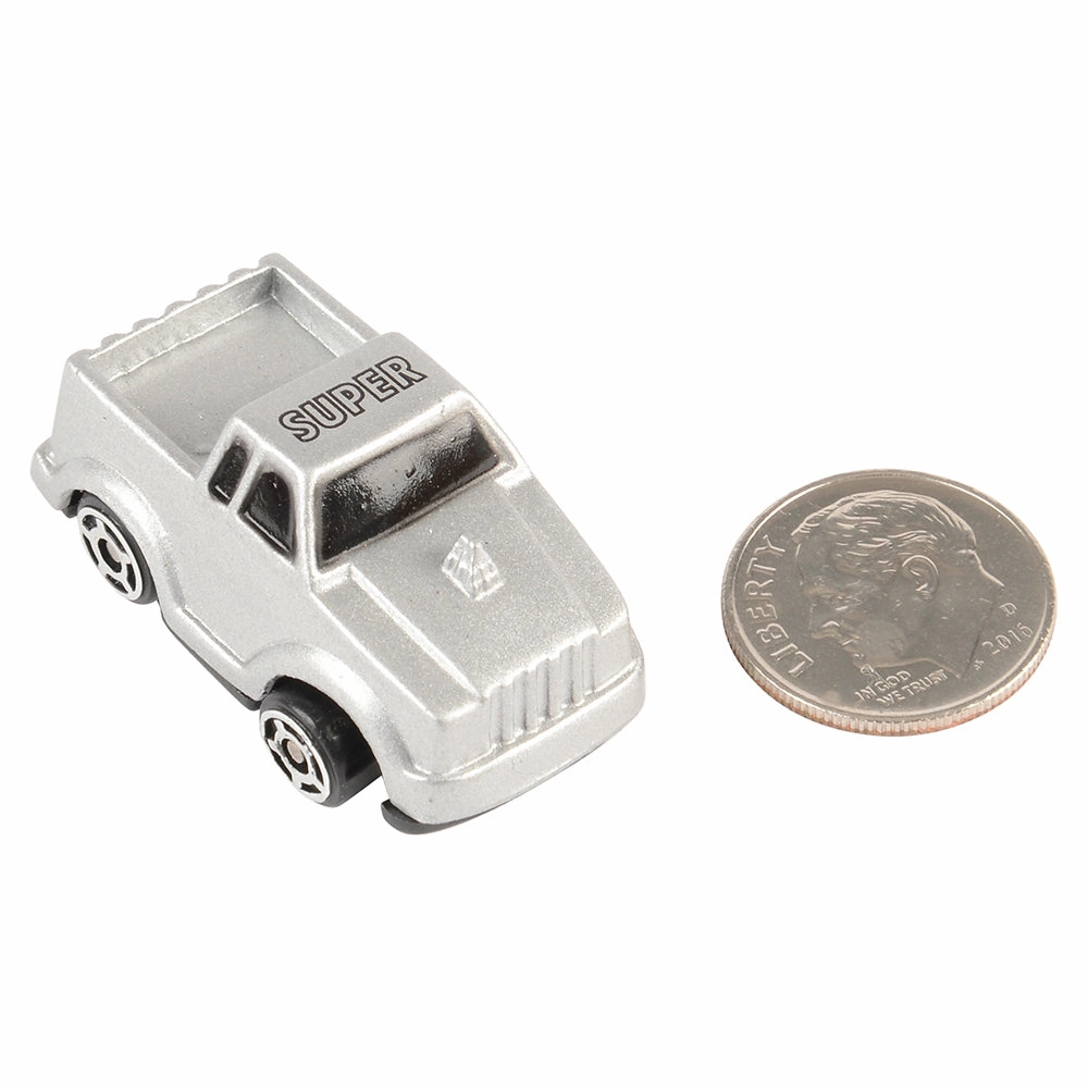 28-Piece Die Cast Micro Racers Playset with Pop-Up Cityscapes