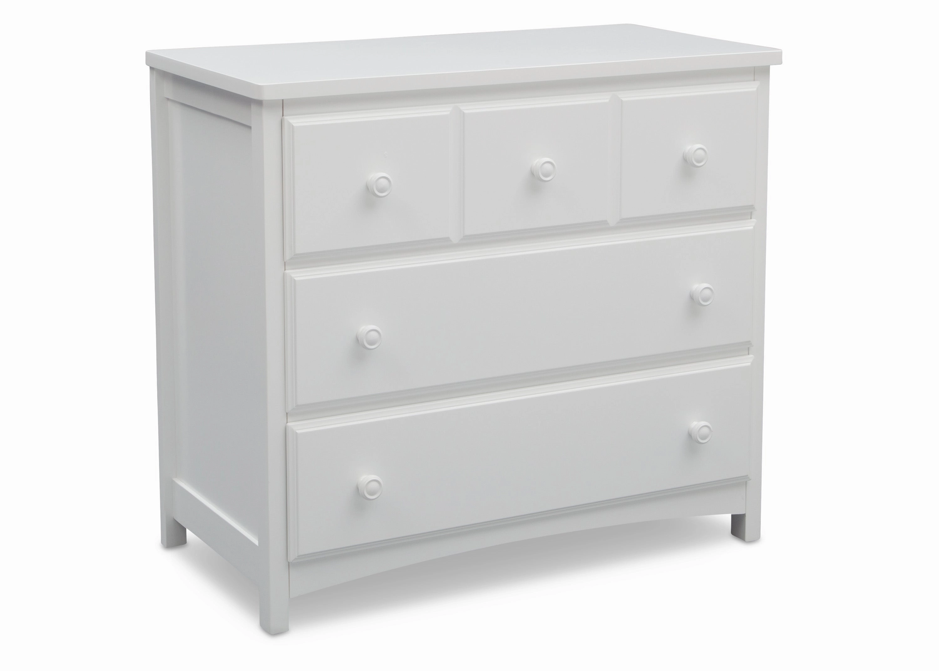 3 Drawer Dresser with Interlocking Drawers