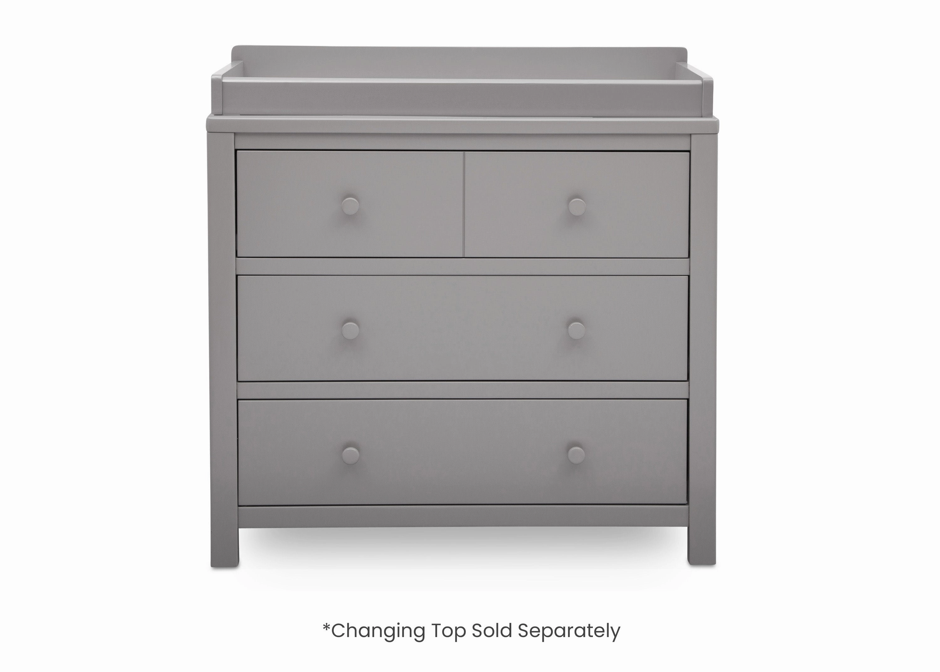 3 Drawer Dresser with Interlocking Drawers