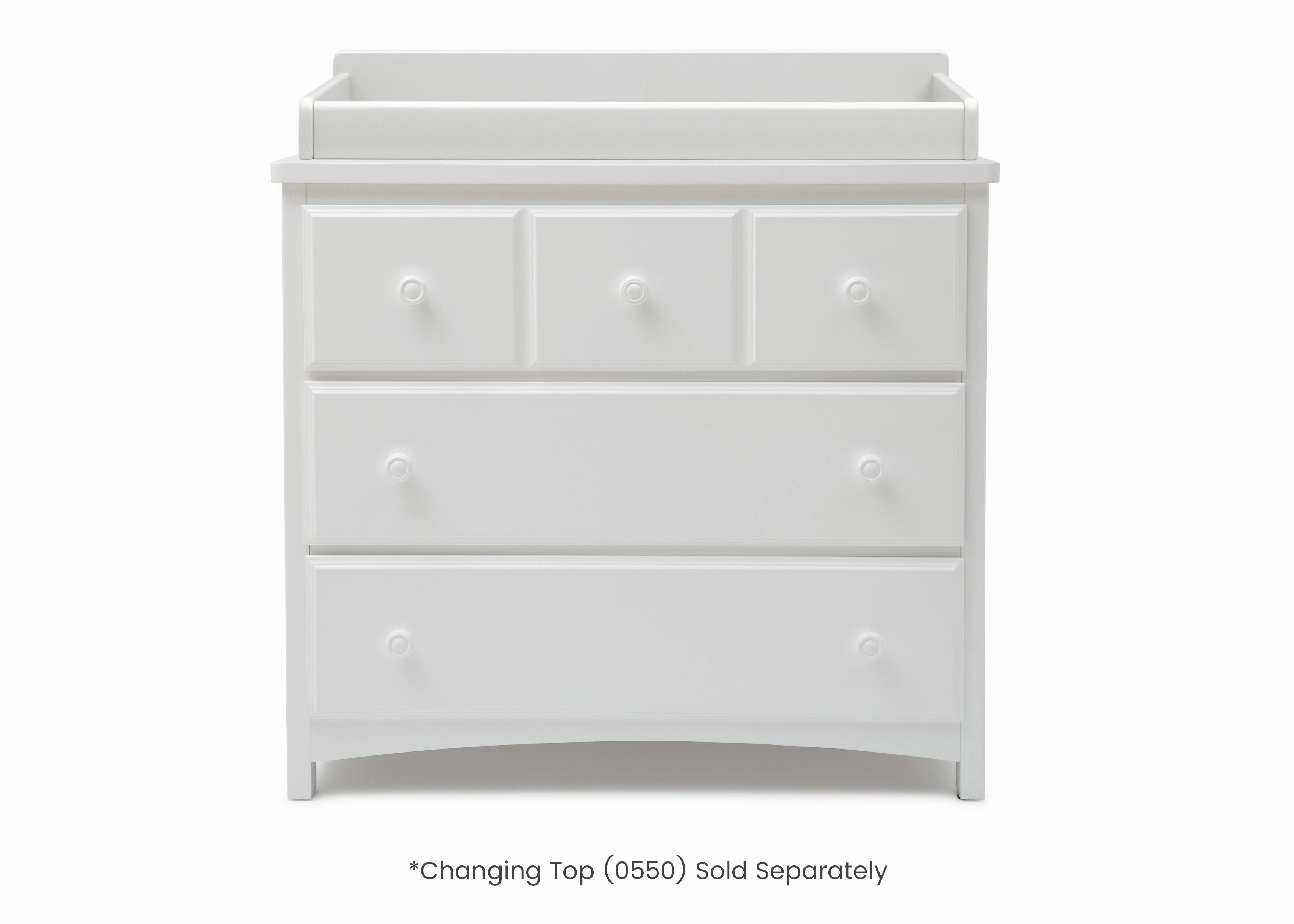 3 Drawer Dresser with Interlocking Drawers