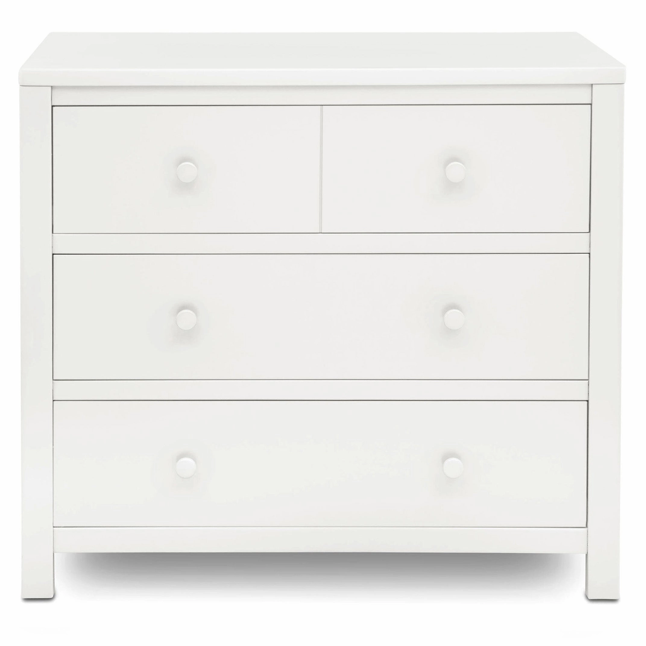 3 Drawer Dresser with Interlocking Drawers