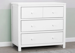 3 Drawer Dresser with Interlocking Drawers