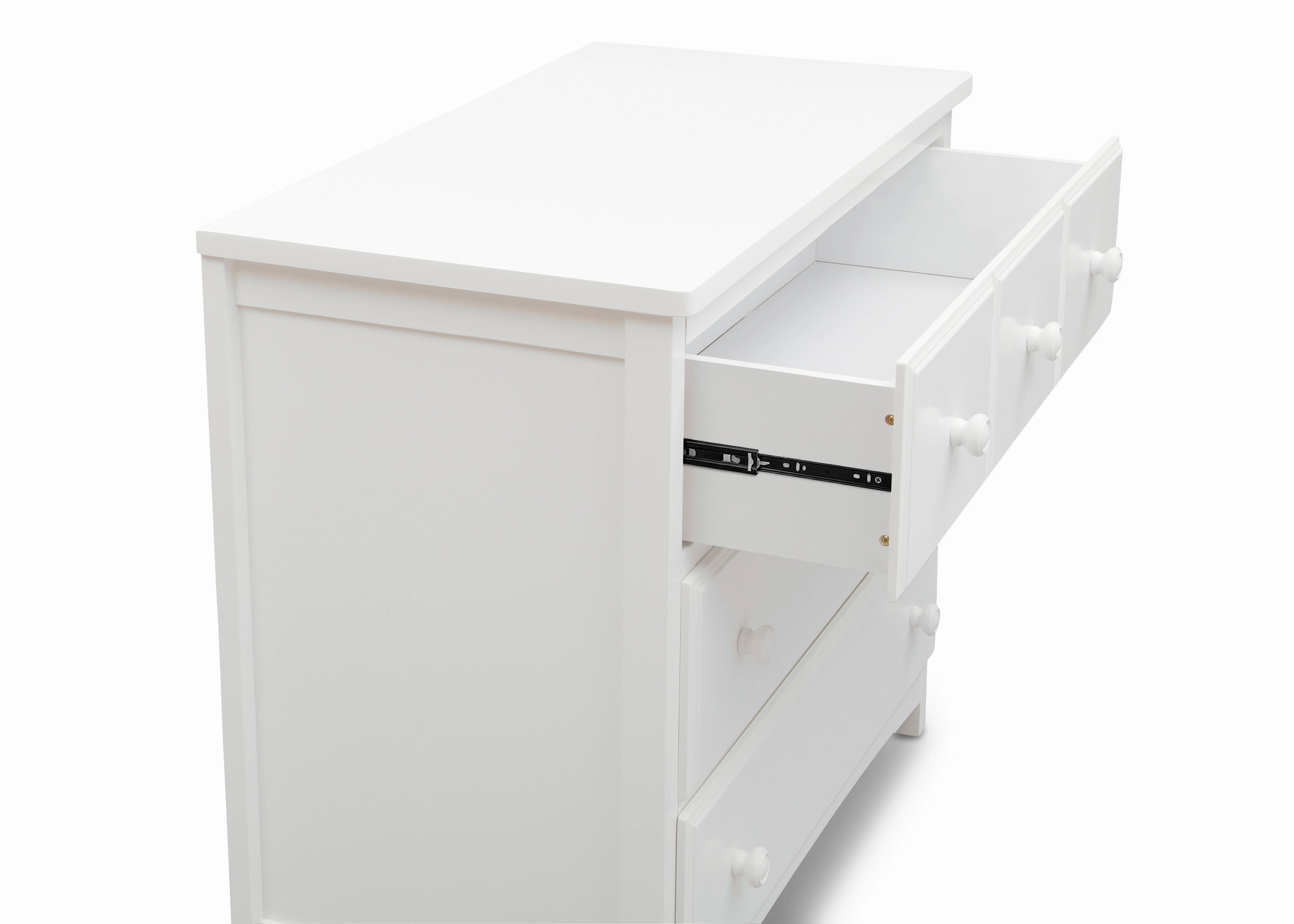 3 Drawer Dresser with Interlocking Drawers