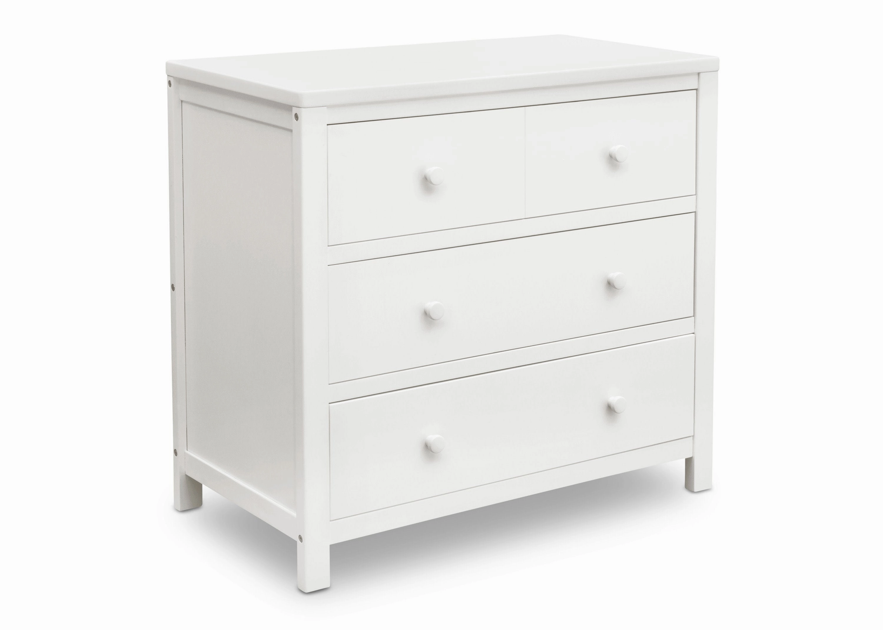3 Drawer Dresser with Interlocking Drawers