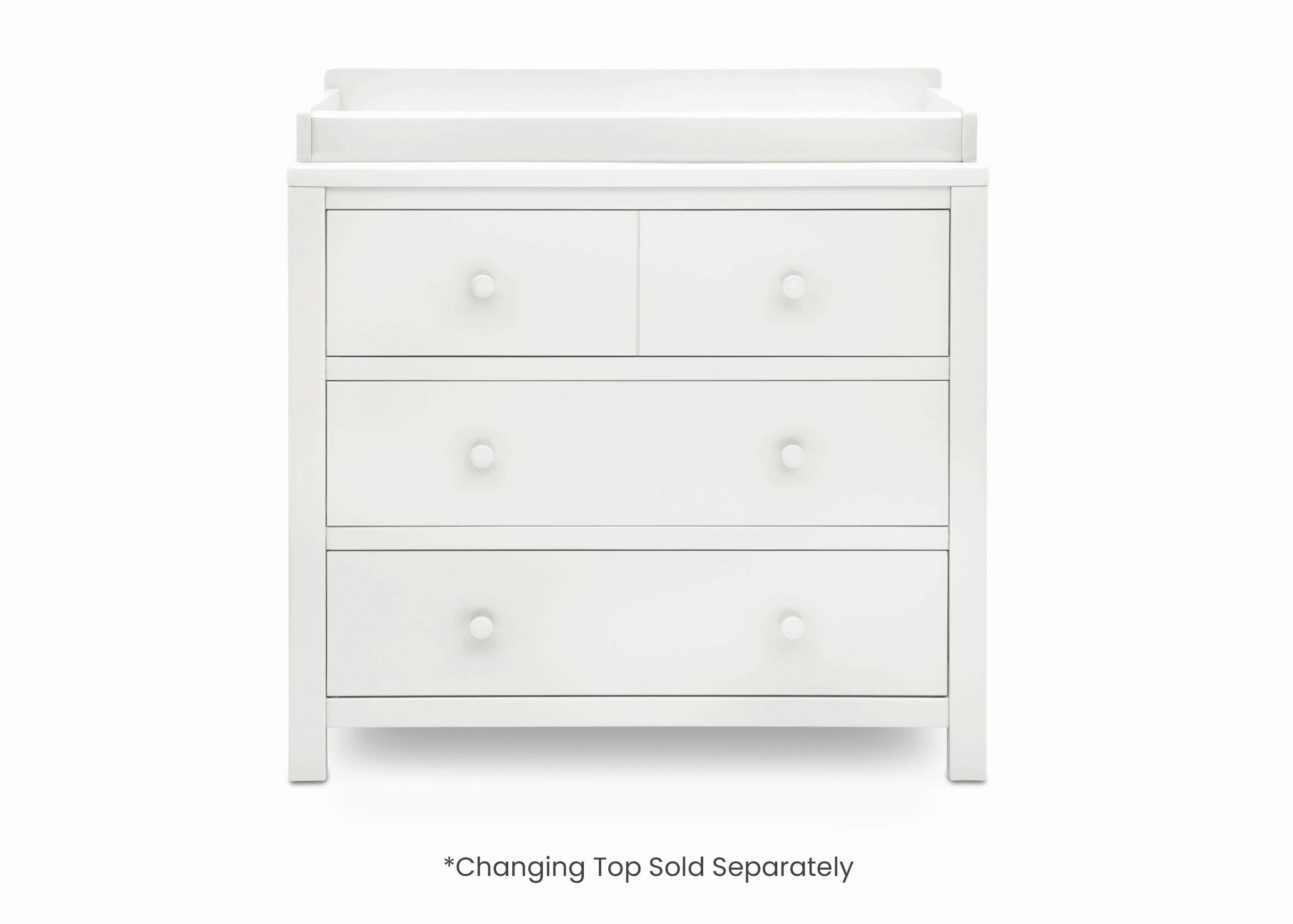 3 Drawer Dresser with Interlocking Drawers