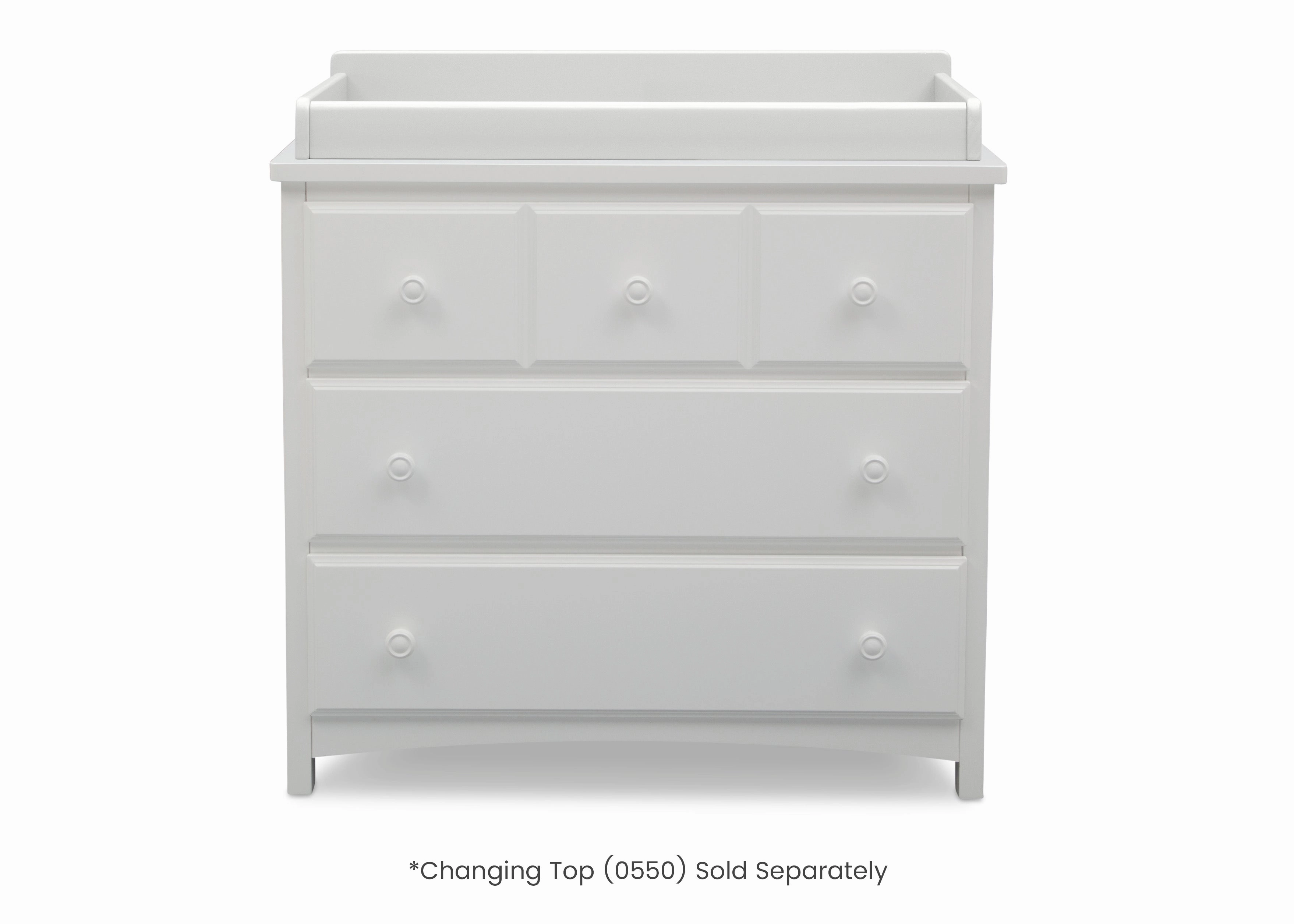 3 Drawer Dresser with Interlocking Drawers