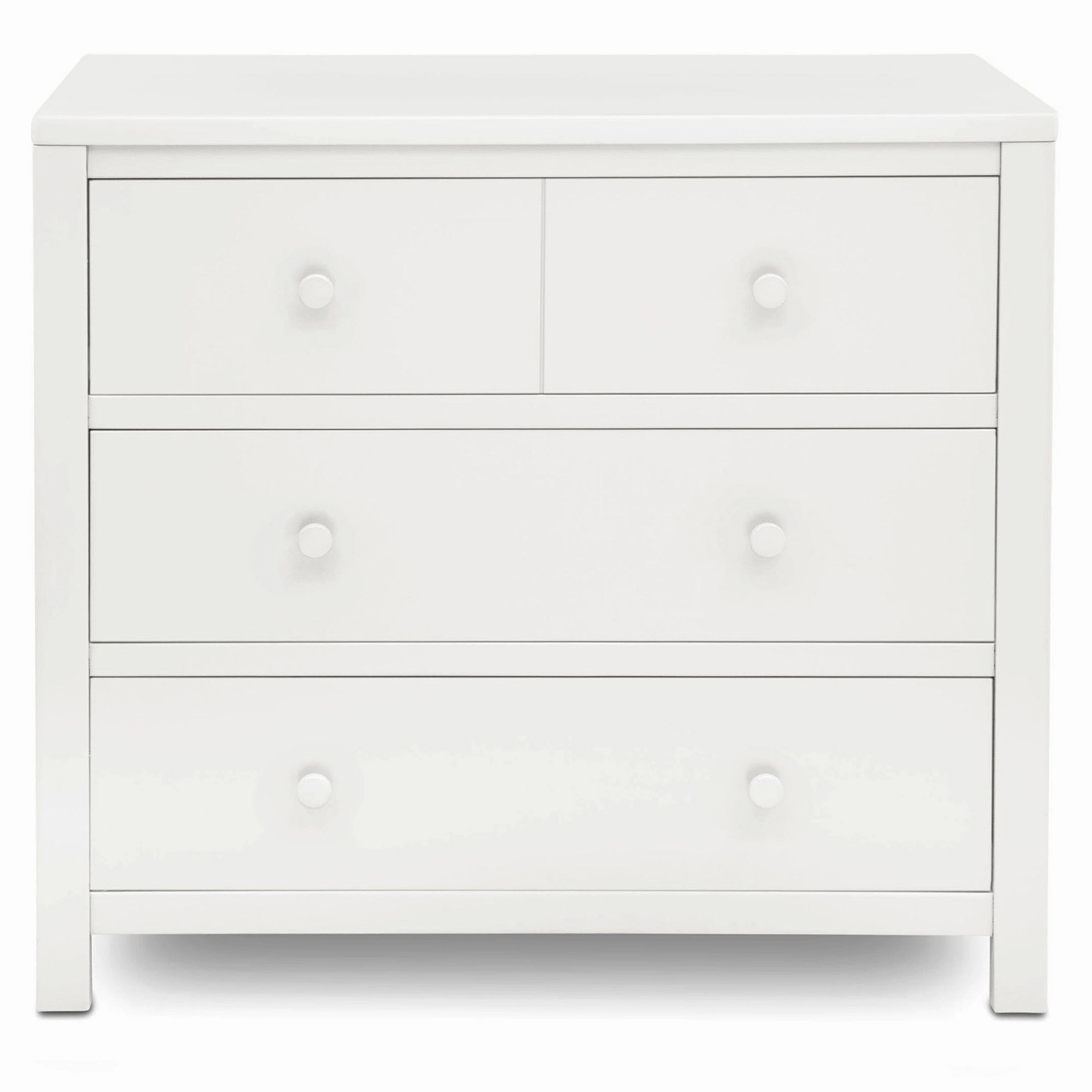 3 Drawer Dresser with Interlocking Drawers