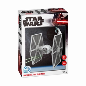 4D Cityscape Star Wars Imperial TIE Fighter Large Scale Paper Model Kit