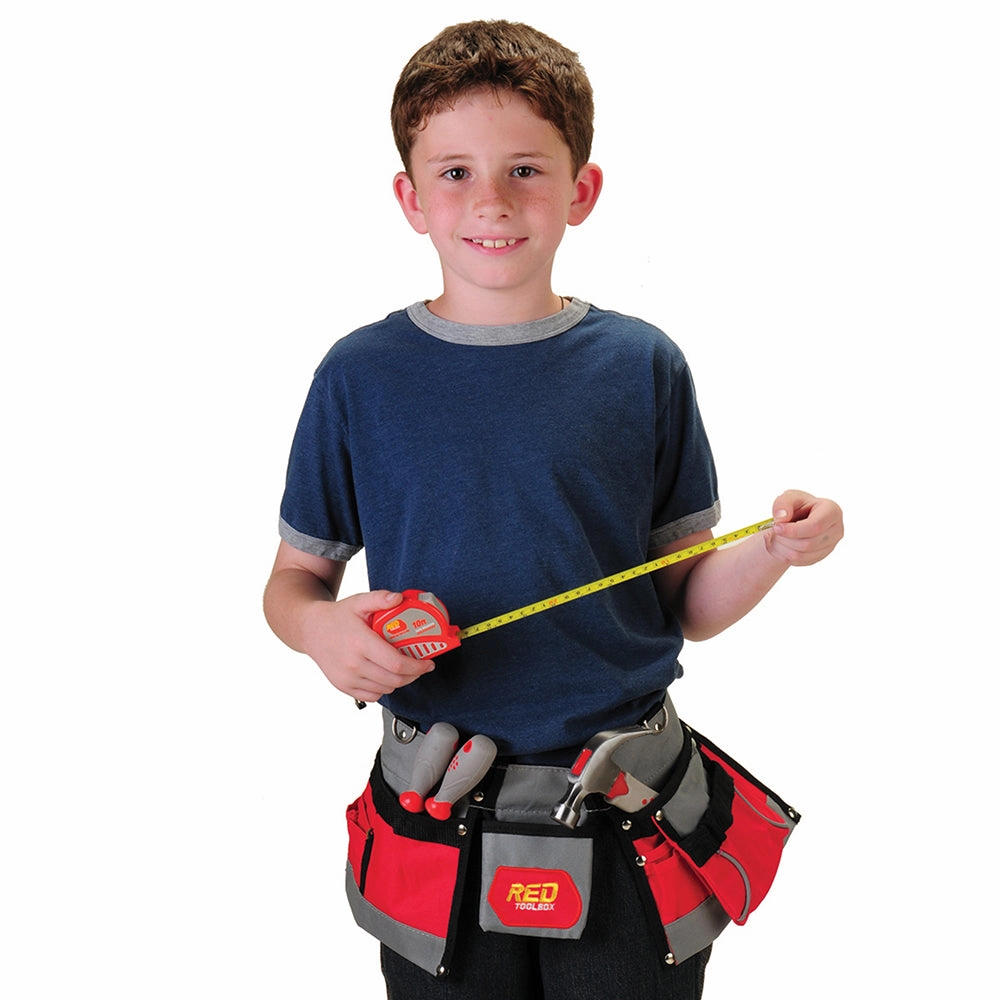 5-Piece Real Tool Set with Adjustable Tool Belt