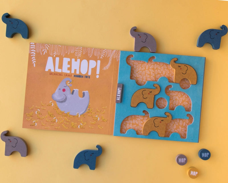 ALE HOP! Balancing Game Elephants