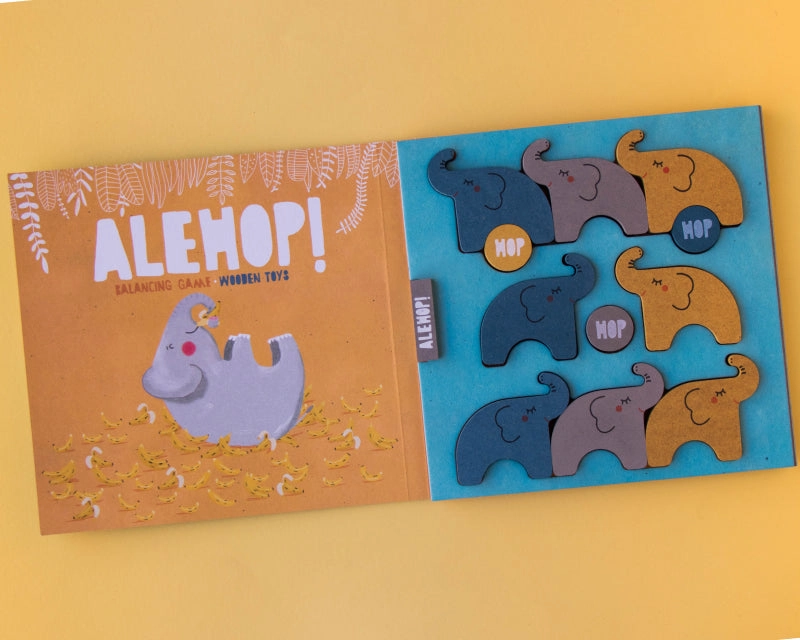 ALE HOP! Balancing Game Elephants