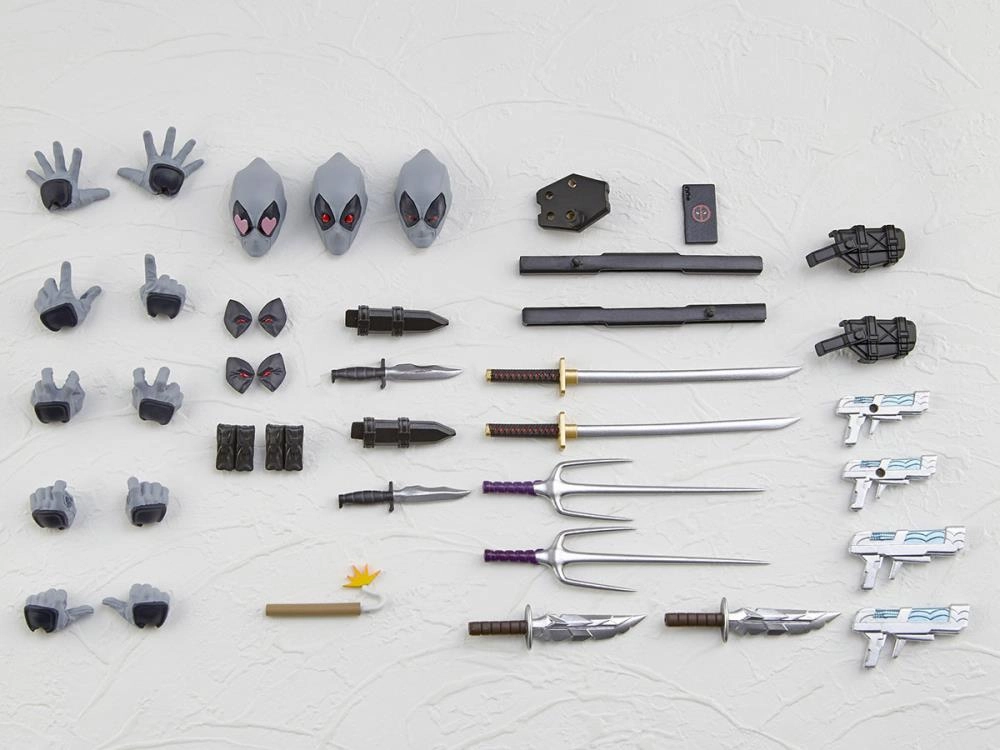 Amazing Yamaguchi Revoltech Figure Complex Deadpool (X-Force Color Ver.) Ver. 2.0 No. 025EX