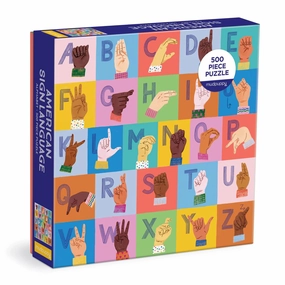 American Sign Language Alphabet Puzzle