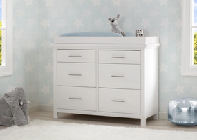 Avery 6 Drawer Dresser with Changing Top