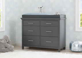 Avery 6 Drawer Dresser with Changing Top