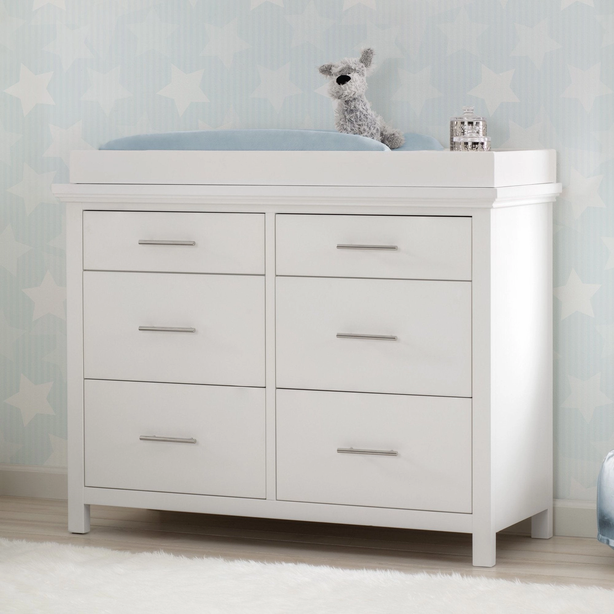 Avery 6 Drawer Dresser with Changing Top
