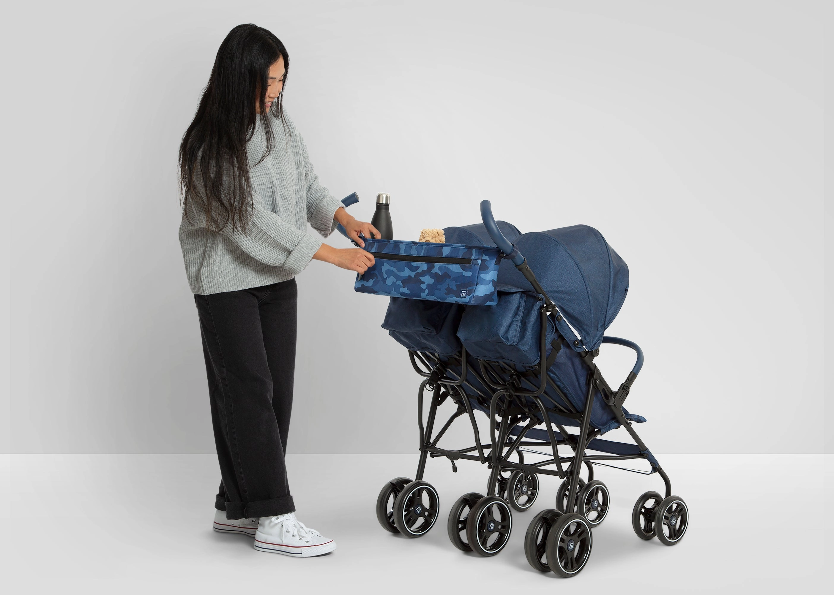 babyGap Classic Parent Organizer for Double Stroller