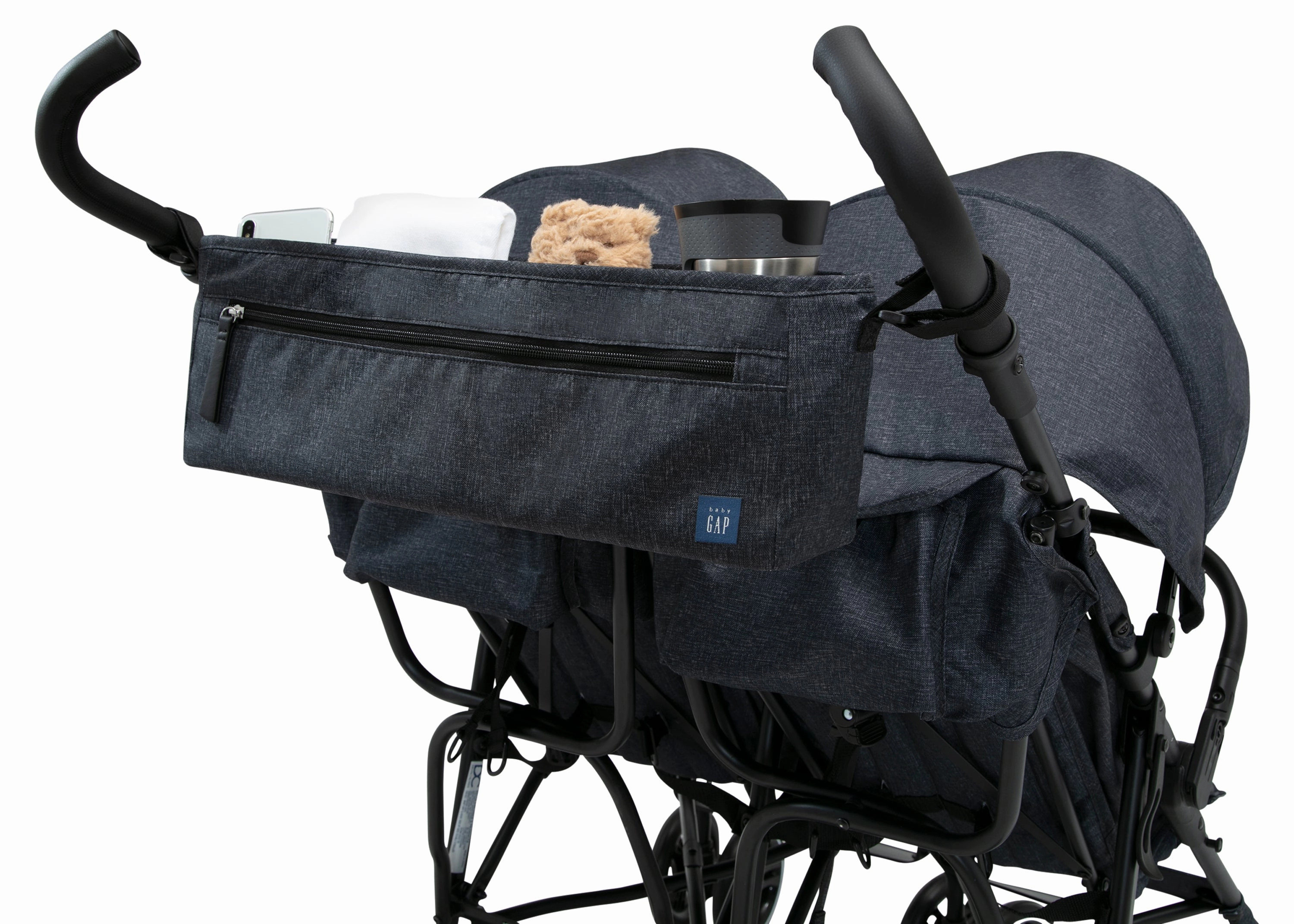 babyGap Classic Parent Organizer for Double Stroller