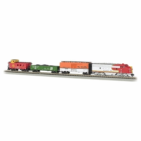 Bachmann Trains - Super Chief Ready To Run Electric Train Set - N Scale