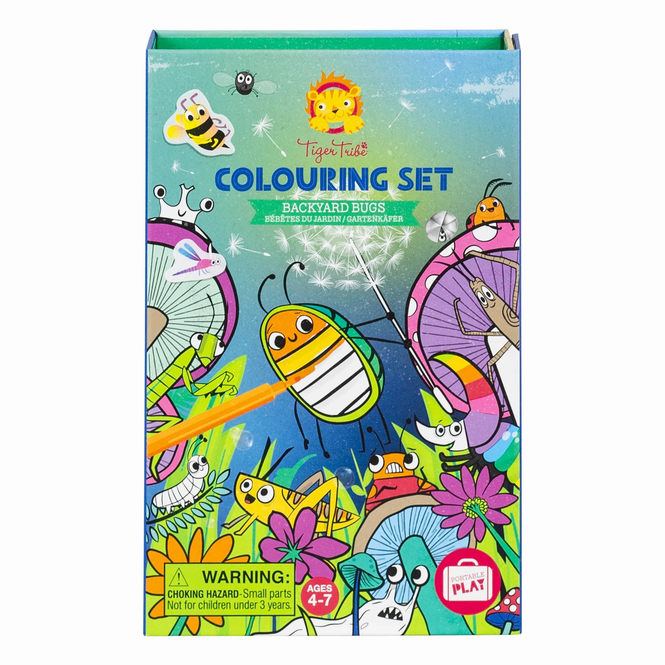 Backyard Bugs Coloring Set