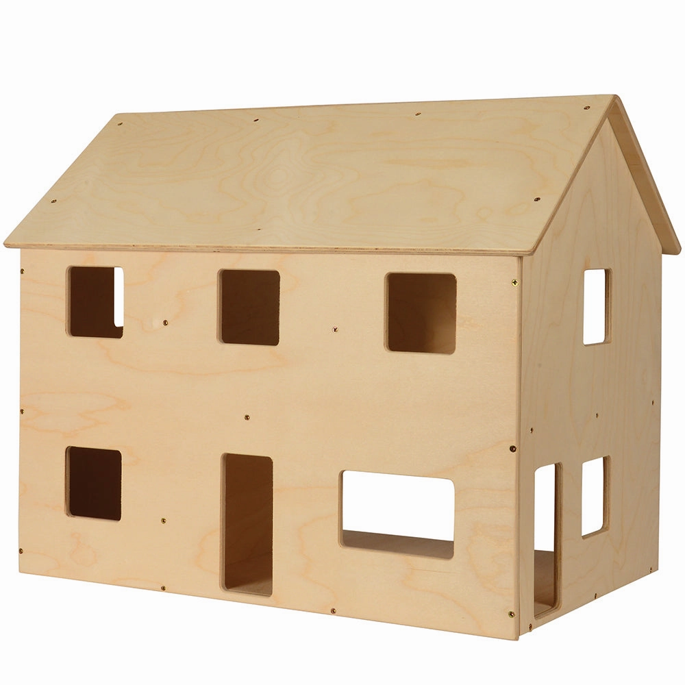 Baltic Birch Dollhouse | Durable Classroom Wooden Toy