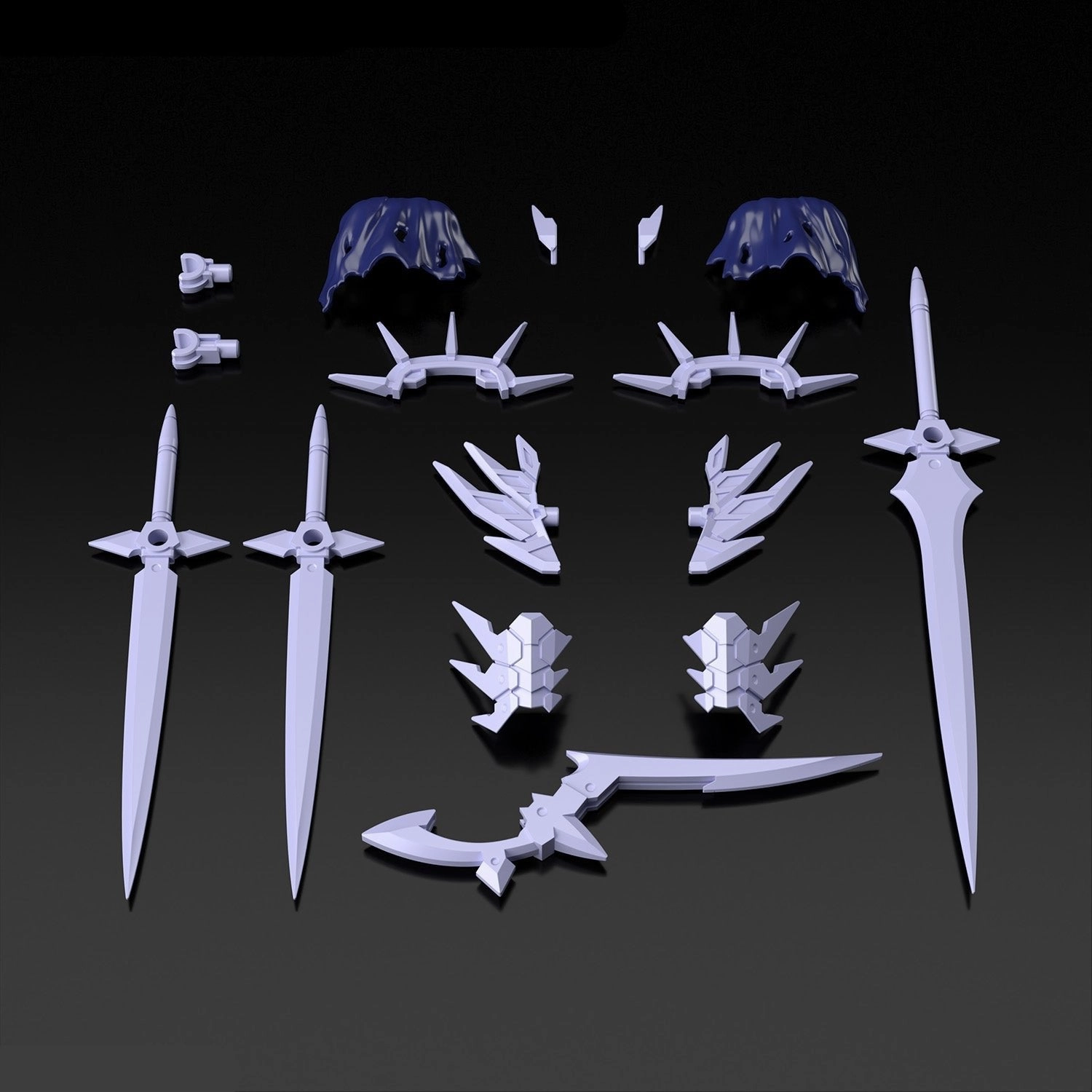 Bandai 30 Minutes Fantasy 30MF A-11 1/144 Class-Up Armor (Liber Assassin Slash) Accessory Model Kit