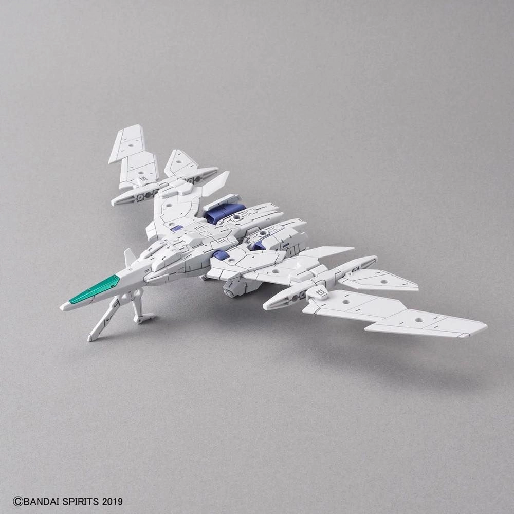 Bandai 30 Minutes Missions 1/144 EV-01 Extended Armament Vehicle Air Fighter White Ver Model Kit