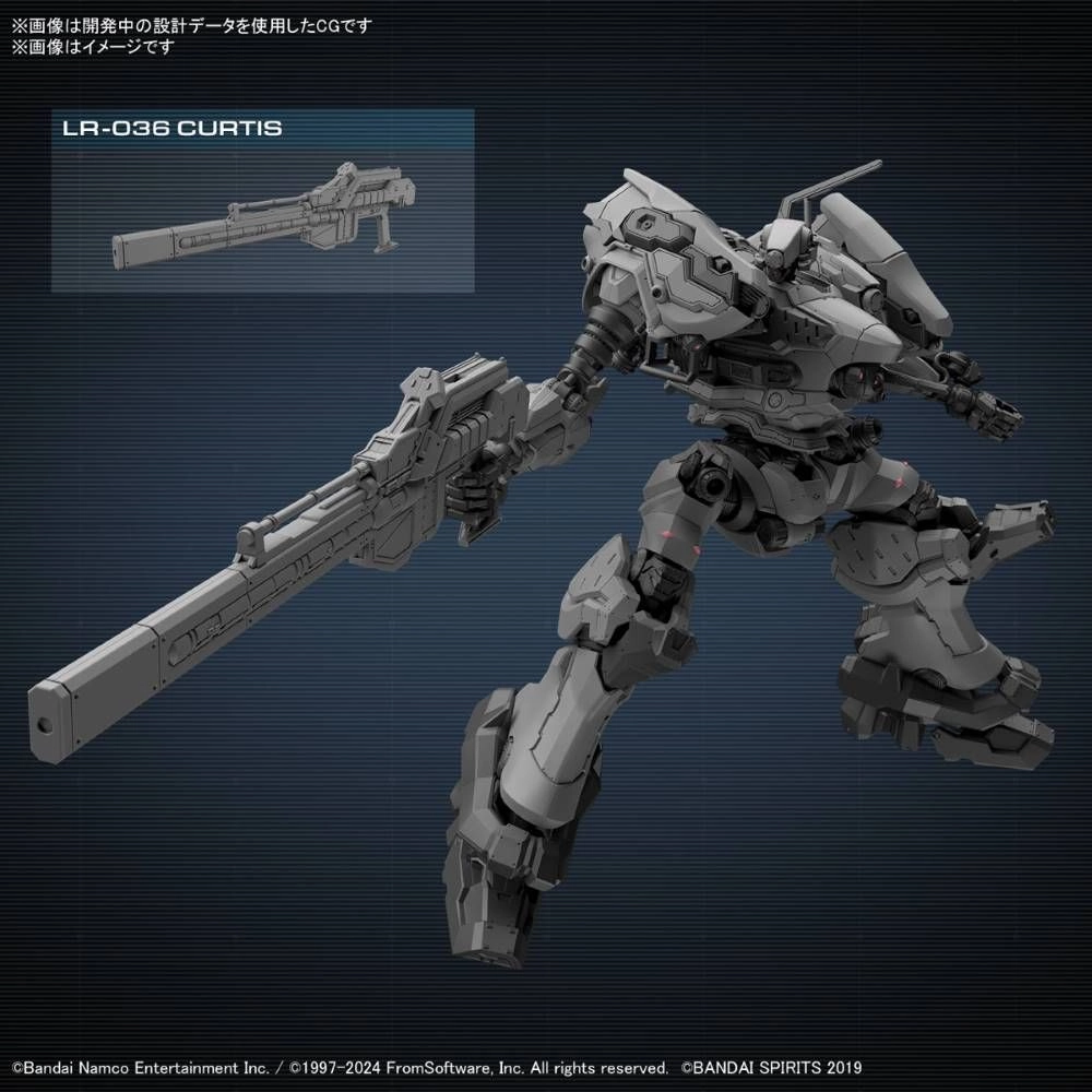 Bandai 30 Minutes Missions 30MM 1/100 RaD CC-2000 Orbiter (Armored Core VI: Fires of Rubicon) Model Kit