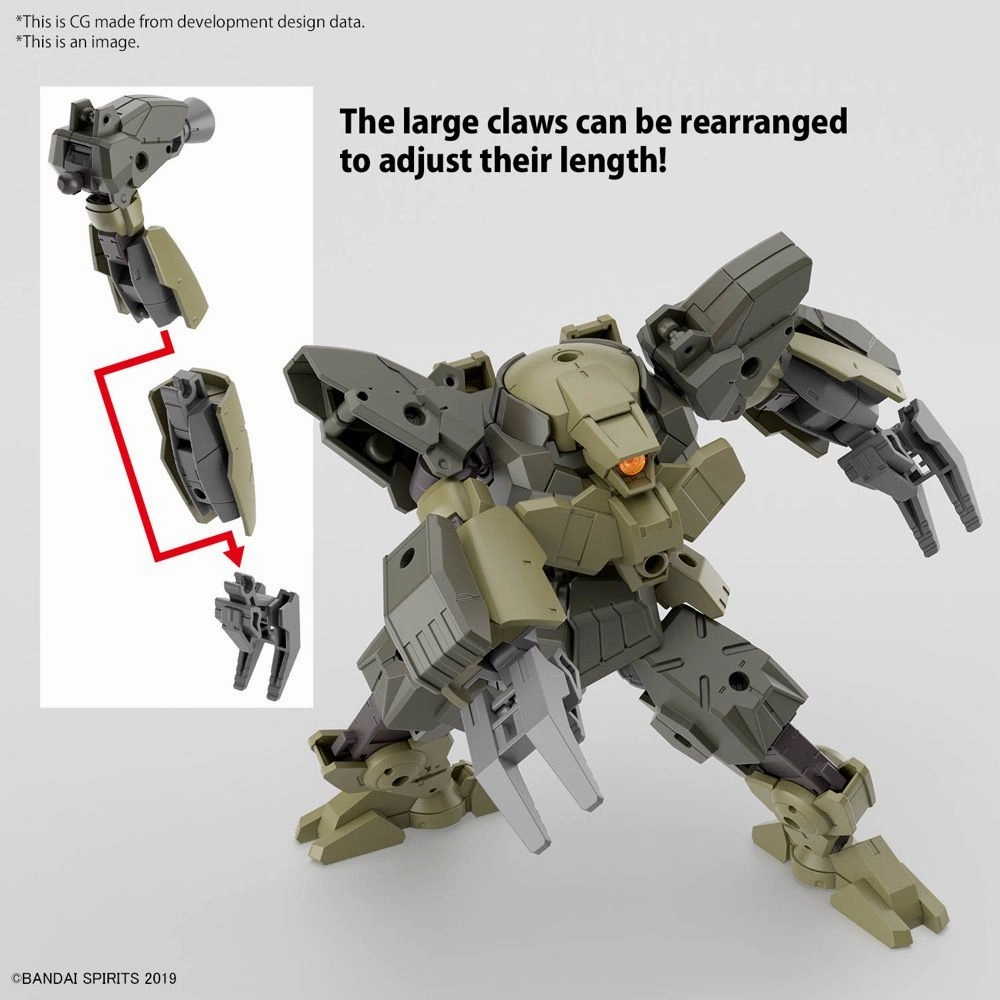 Bandai 30 Minutes Missions 30MM #61 1/144 bEXM-29 Gardonova (Green) Model Kit