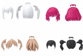 Bandai 30 Minutes Sisters 30MS Option Hair Style Parts Vol. 10 Accesory Kit (Box/4)