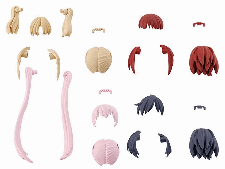 Bandai 30 Minutes Sisters 30MS Option Hair Style Parts Vol. 1 Accesory Kit (Box/4)