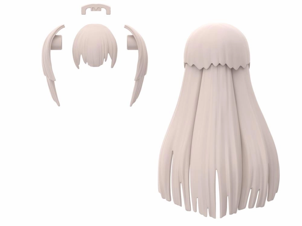 Bandai 30 Minutes Sisters 30MS Option Hair Style Parts Vol. 5 Accesory Kit (Box/4)