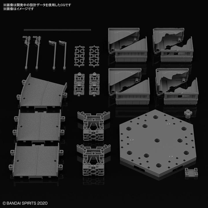 Bandai Customize Scene Base #06 [City Area] Model Kit