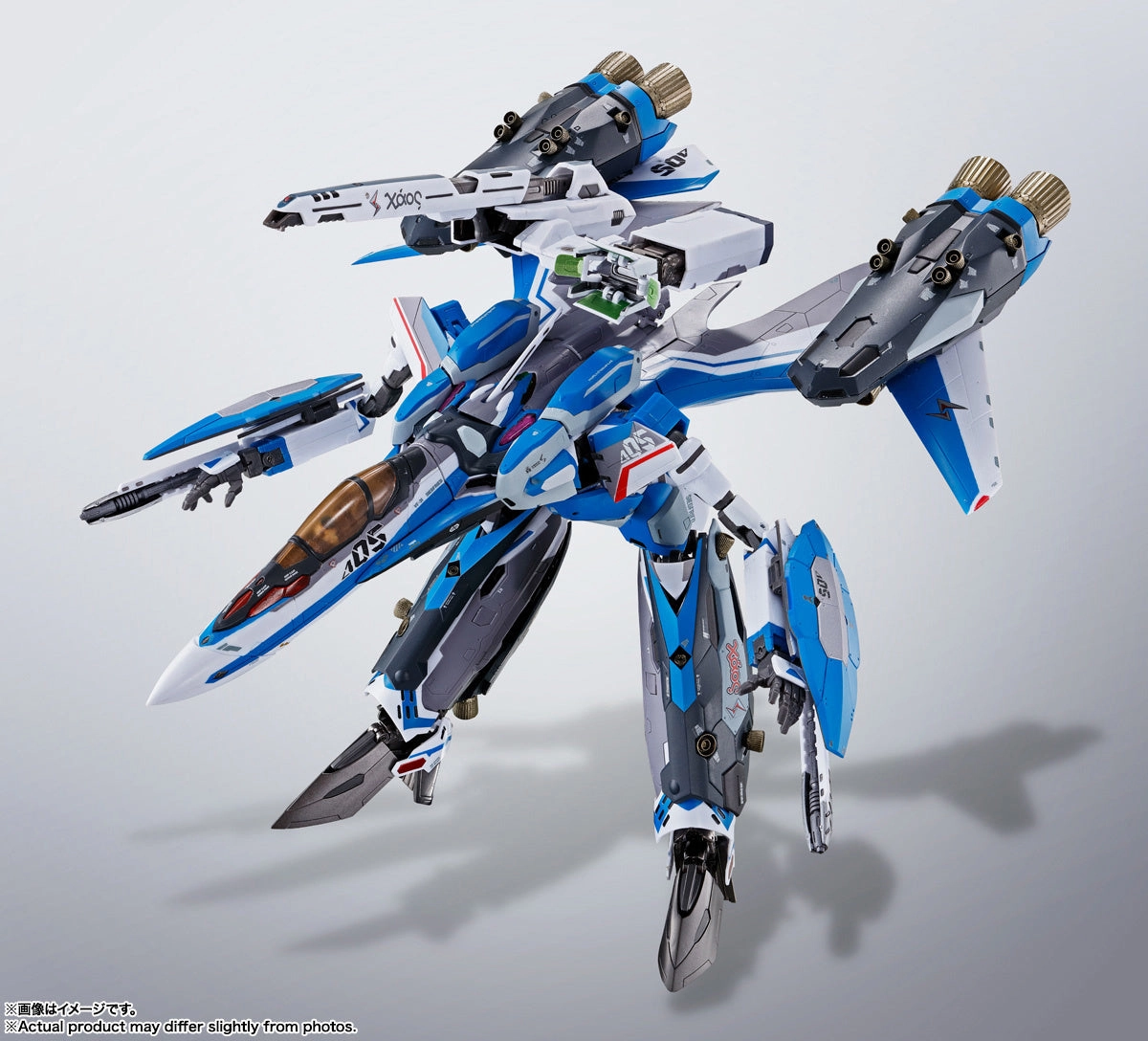 Bandai DX Chogokin Macross Delta VF-31J Super Siegfried (Hayate Immelmann Use Revival Ver.) Action Figure