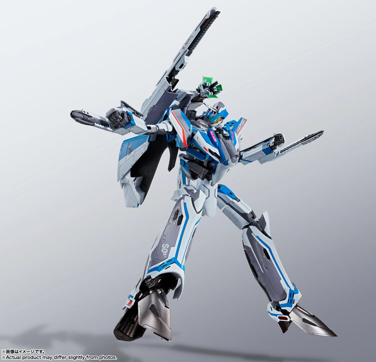 Bandai DX Chogokin Macross Delta VF-31J Super Siegfried (Hayate Immelmann Use Revival Ver.) Action Figure
