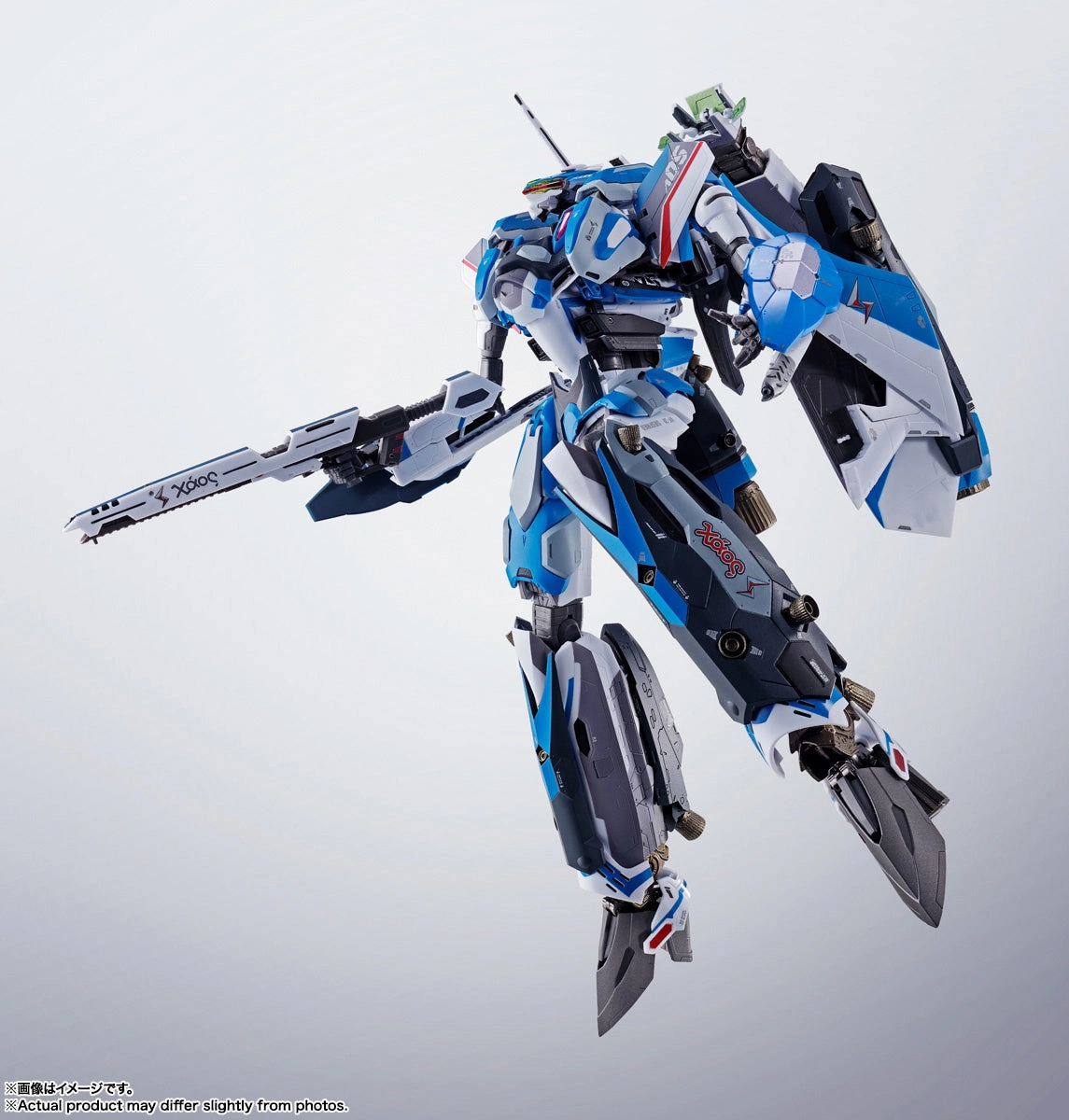 Bandai DX Chogokin Macross Delta VF-31J Super Siegfried (Hayate Immelmann Use Revival Ver.) Action Figure