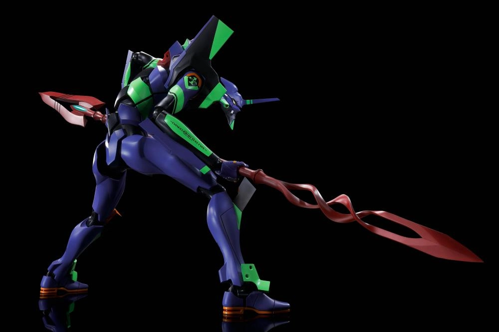 Bandai Dynaction Eva Unit-01   Spear of Cassius (3.0   1.0 Renewal Color) Rebuild of Evangelion Action Figure