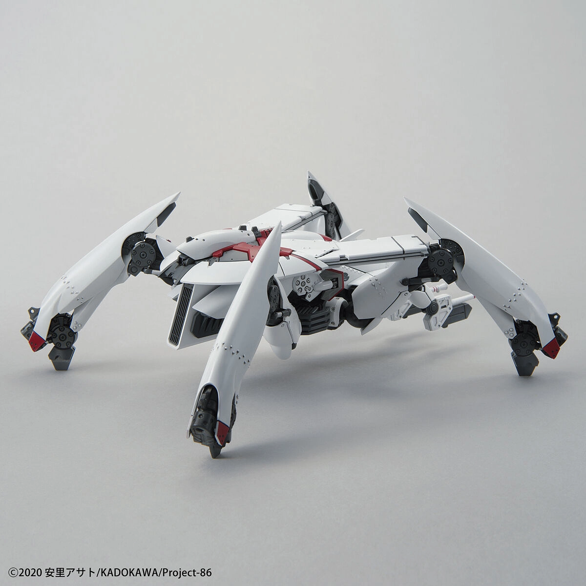 Bandai HG 1/48 Eighty Six 86 Reginleif Raiden / Theo Use (Long Barrel / Missile Type) Model Kit