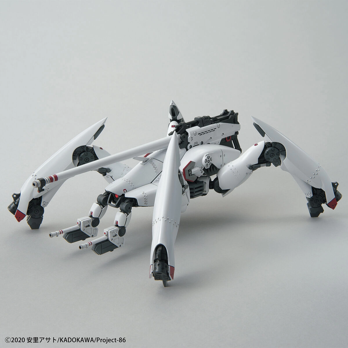 Bandai HG 1/48 Eighty Six 86 Reginleif Raiden / Theo Use (Long Barrel / Missile Type) Model Kit