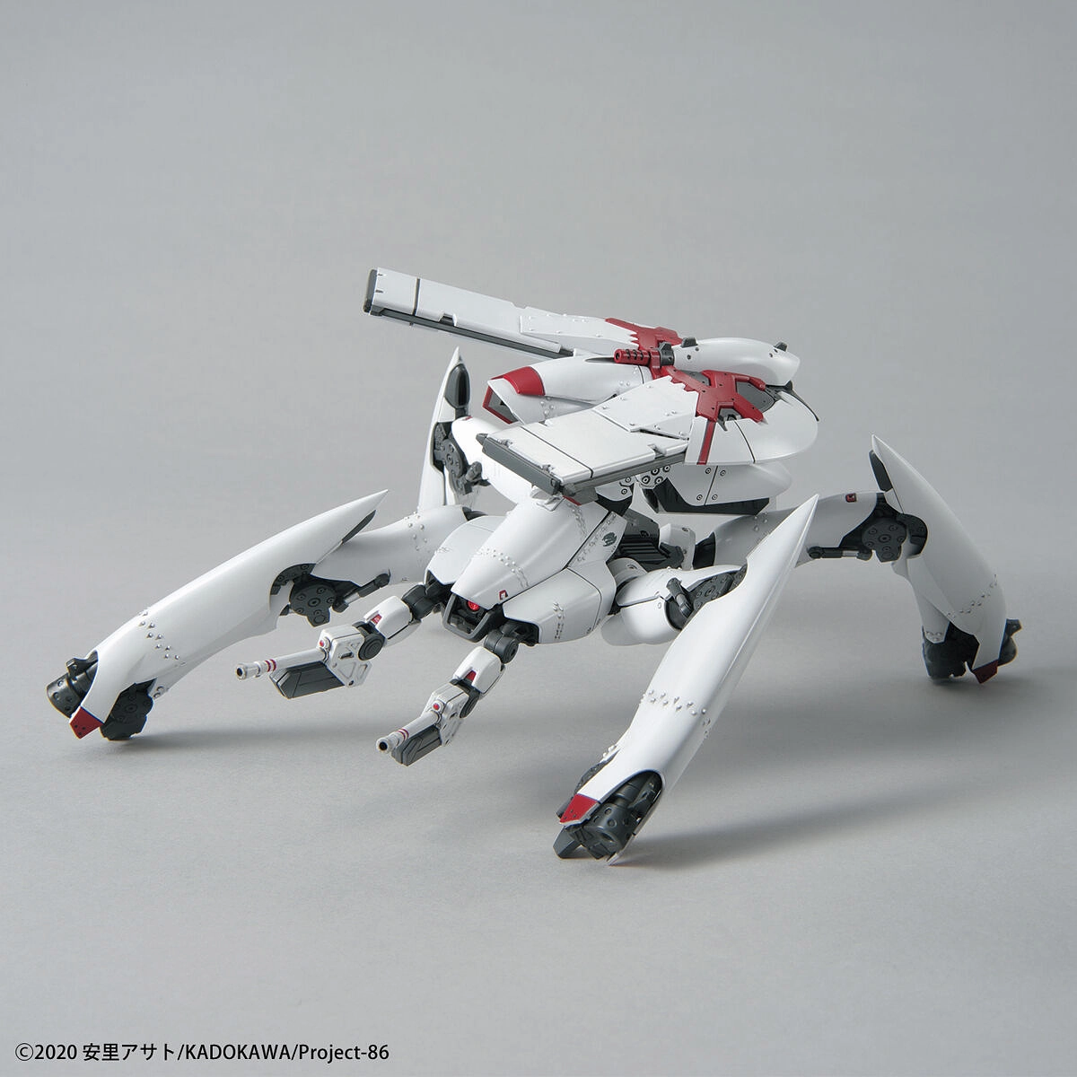 Bandai HG 1/48 Eighty Six 86 Reginleif Raiden / Theo Use (Long Barrel / Missile Type) Model Kit