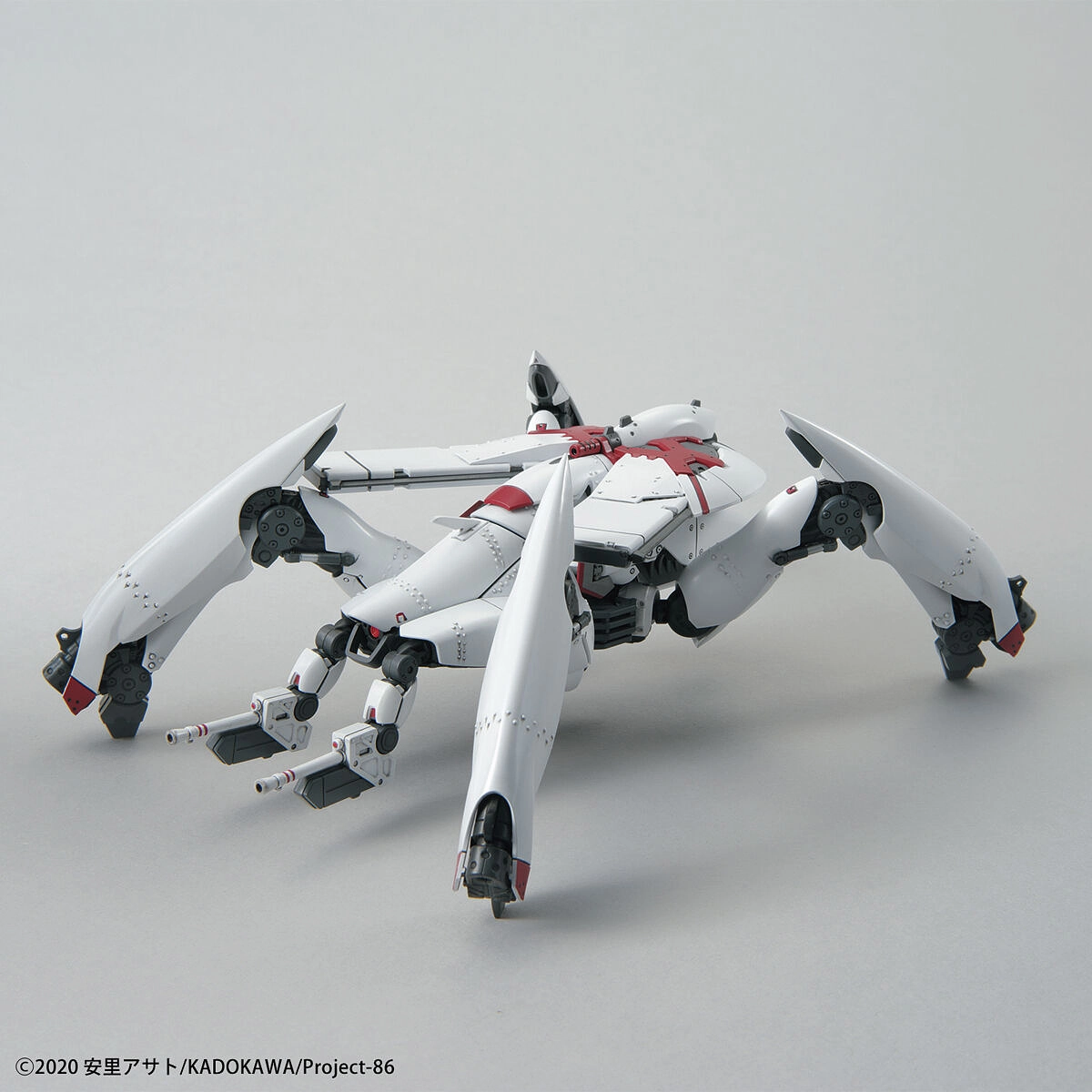 Bandai HG 1/48 Eighty Six 86 Reginleif Raiden / Theo Use (Long Barrel / Missile Type) Model Kit
