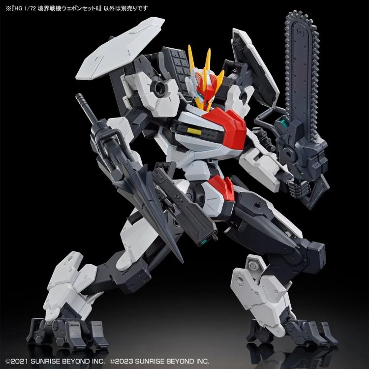 Bandai HG 1/72 Kyoukai Senki Amaim Warrior at the Borderline Weapon Set 6 Model Kit