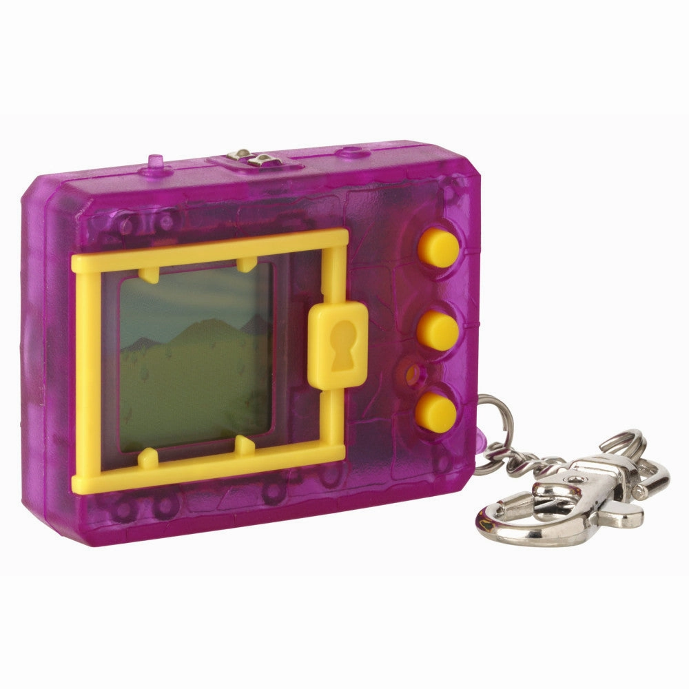 Bandai Original Digimon Digivice Virtual Pet, Translucent Purple