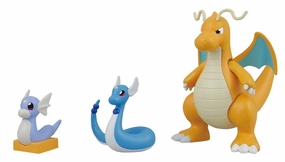 Bandai Pokemon Dragonite Evolution Set Model Kit