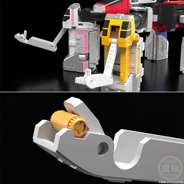 Bandai Shokugan Super MiniPla Power Rangers KyuuKyuu Sentai GoGoFive Victory Mars Model Kit