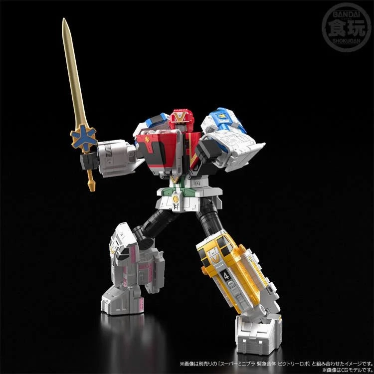 Bandai Shokugan Super MiniPla Power Rangers KyuuKyuu Sentai GoGoFive Victory Mars Model Kit