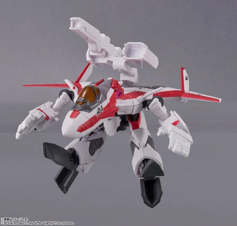 Bandai Tiny Session Macross Frontier VF-31C Siegfried (Mirage Use Ver.) & Makina Nakajima Action Figure Set