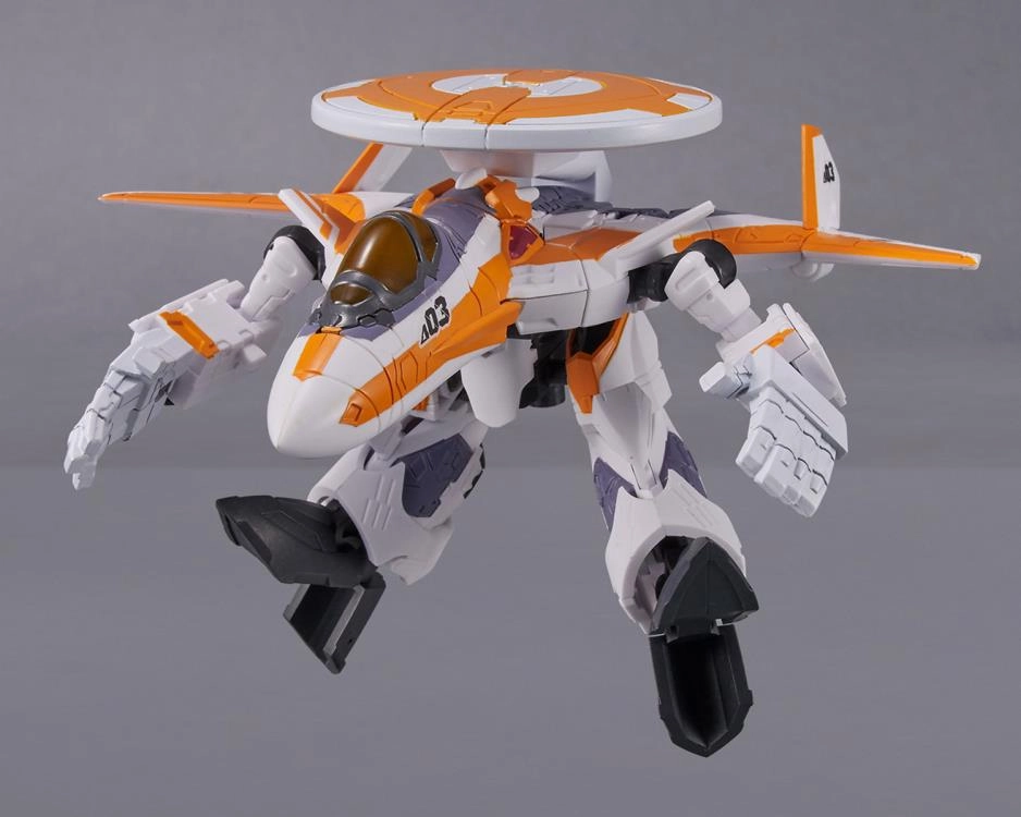 Bandai Tiny Session Macross Frontier VF-31E Siegfried (Chuck Mustang Use Ver.) & Reina Prowler Action Figure Set