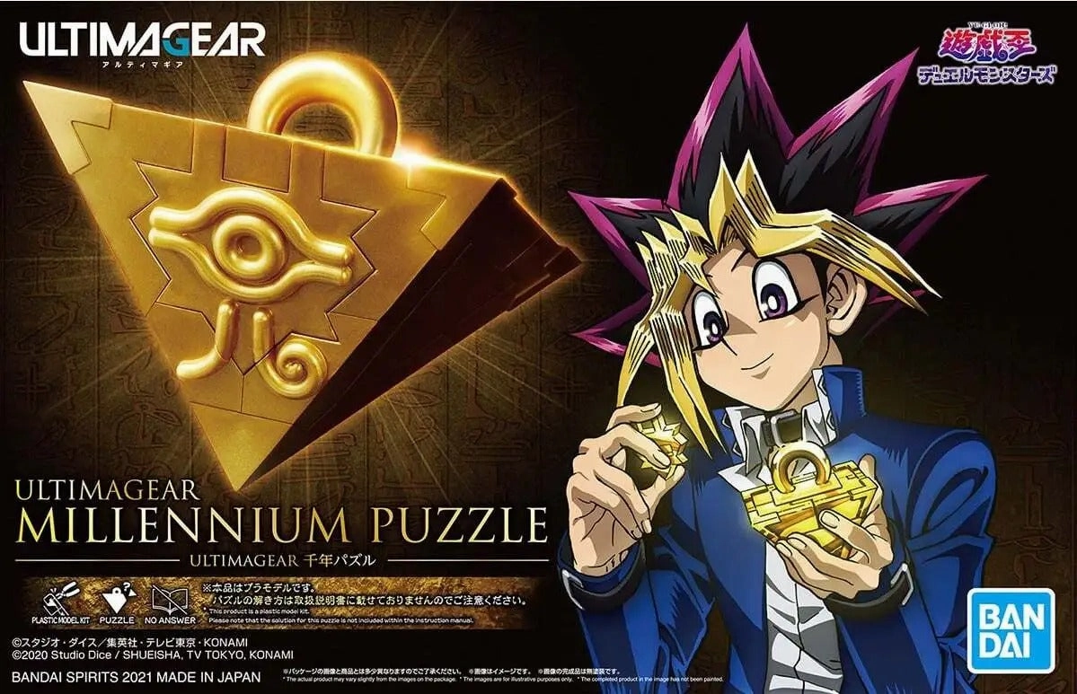 Bandai Ultimagear Yu-Gi-Oh Millennium Puzzle Model Kit