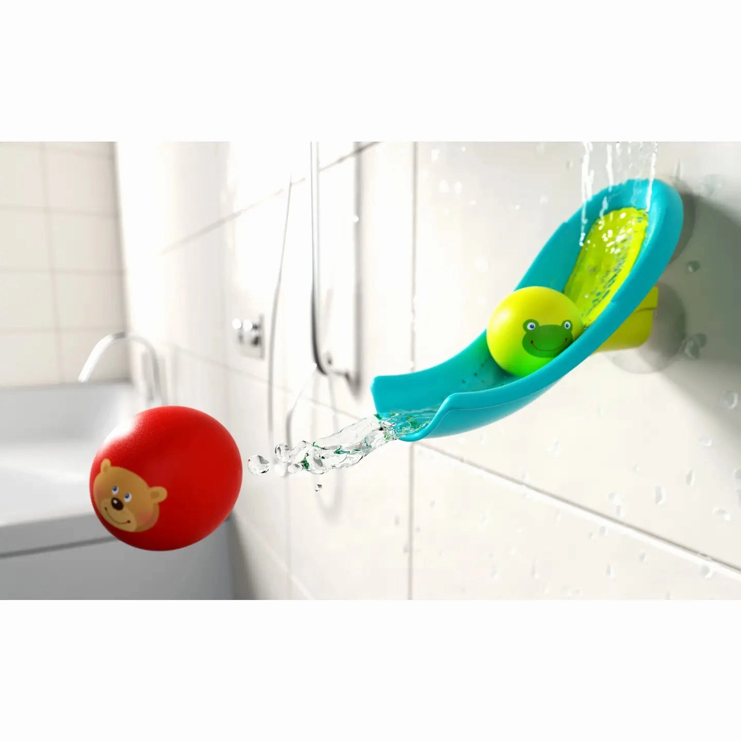 Bathing Bliss Waterslide Ball Track